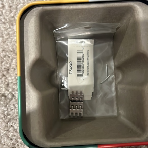 The fossil watch in silver and rose gold - Picture 3 of 3